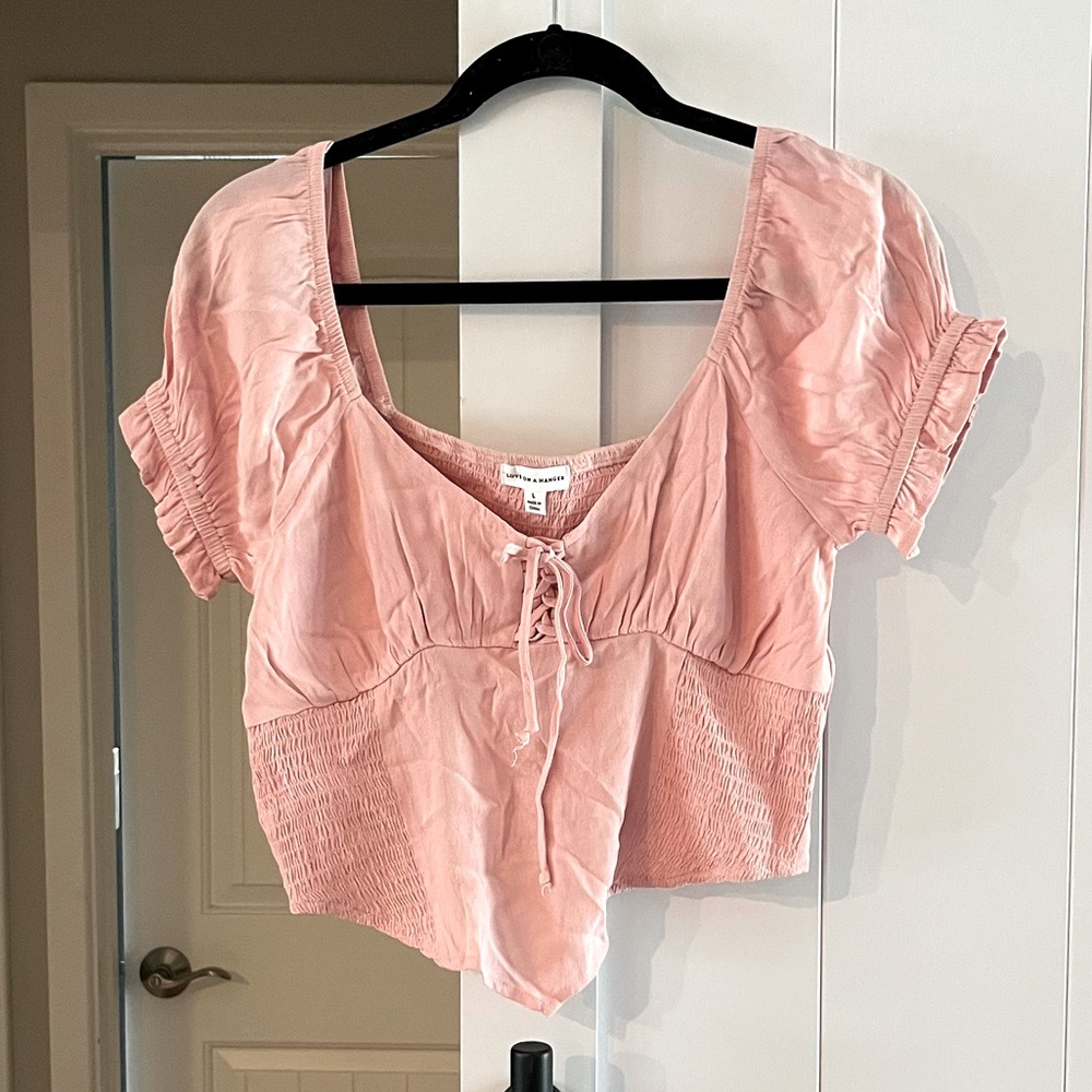 Love on a Hanger Short Sleeved Top